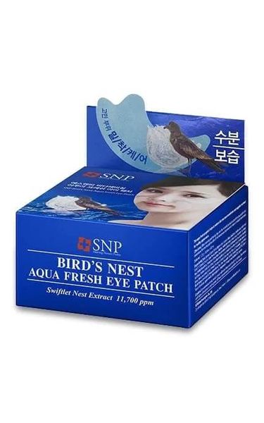 Гидрогелевые патчи под глаза SNP Bird's Nest Aqua Eye Patch С экстрактом ласточкиного гнезда SNP_2 фото