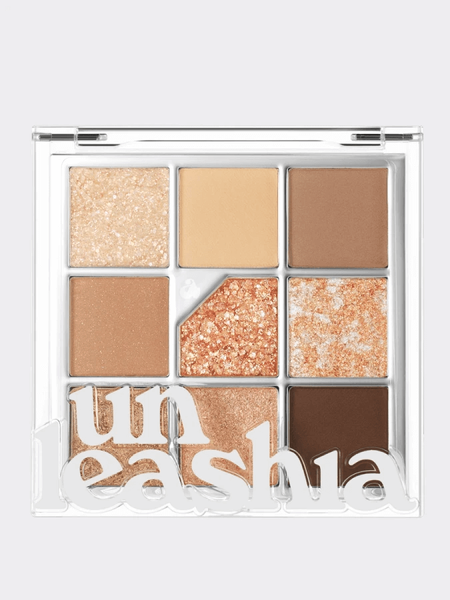 Палетка глітерів для повік UNLEASHIA Glitterpedia Eye Palette N°2 All of Brown 5413 фото