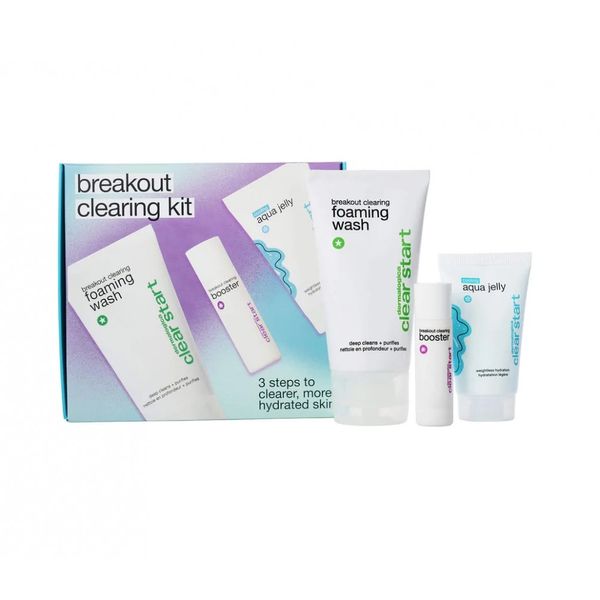 Лечебный набор для очистки и ухода за проблемной кожей Dermalogica Clear Start Breakout Clearing Kit 3618 фото