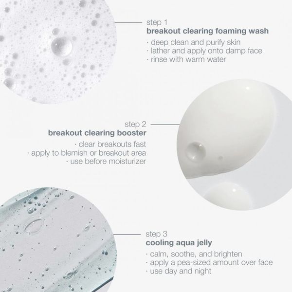 Лечебный набор для очистки и ухода за проблемной кожей Dermalogica Clear Start Breakout Clearing Kit 3618 фото