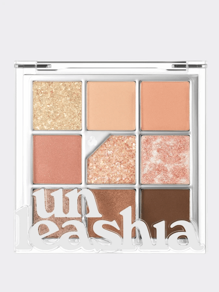 Палетка глиттеров для век UNLEASHIA Glitterpedia Eye Palette N°3 All of Coralpink 5414 фото