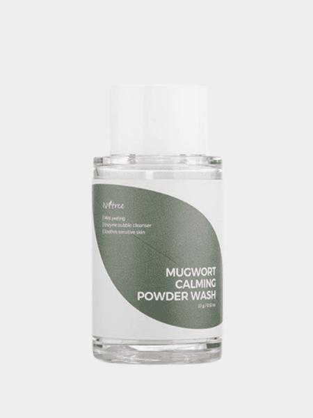 Заспокійлива ензимна пудра з екстрактом полину IsNtree Mugwort Calming Powder Wash 15 г 6014 фото