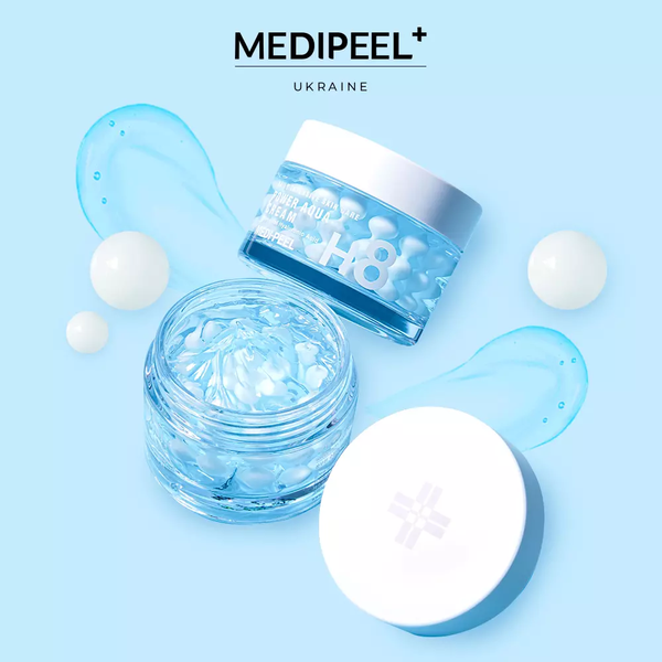 Ліфтинг-крем для обличчя із пептидними капсулами Medi-Peel Power Aqua Cream 50 мл 5202 фото