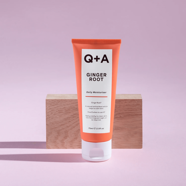 Увлажняющий крем для лица на основе корня имбиря Q+A Ginger Root Daily Moisturiser 75мл 3211 фото