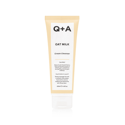 Очищувальний крем для обличчя з вівсяним молочком Q+A Oat Milk Cream Cleanser 125 мл 3229 фото