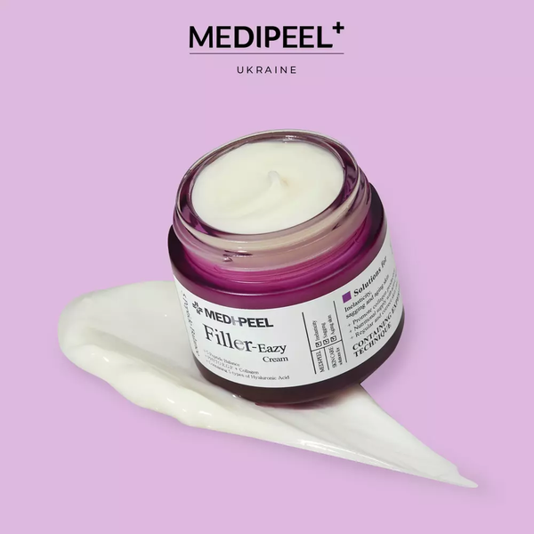 Укрепляющий крем-филлер для лица с пептидами и EGF от морщин Medi Peel Eazy Filler Cream 50 гр 5204 фото