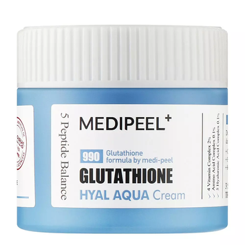 Увлажняющий витаминный крем-гель для сияния кожи Medi Peel Glutathione Hyal Aqua Cream 50 мл 5205 фото