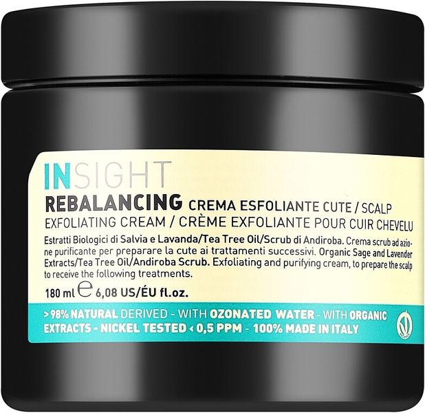 Крем-пилинг для кожи головы Insight Rebalancing Scalp Exfoliating Cream 180мл 7717 фото