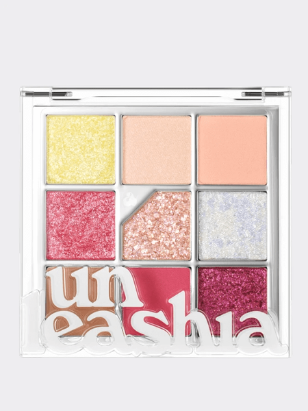 Палетка глиттеров для век UNLEASHIA Glitterpedia Eye Palette N°7 All of Peach Ade 5418 фото