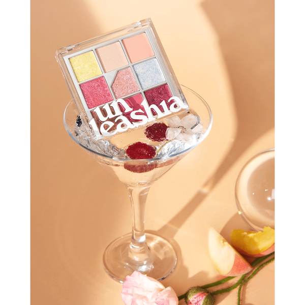 Палетка глиттеров для век UNLEASHIA Glitterpedia Eye Palette N°7 All of Peach Ade 5418 фото