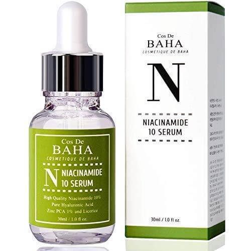 Сыворотка с ниацинамидом и цинком Cos De Baha 10% Niacinamide Serum with Zinc 1% 30 мл 3709 фото