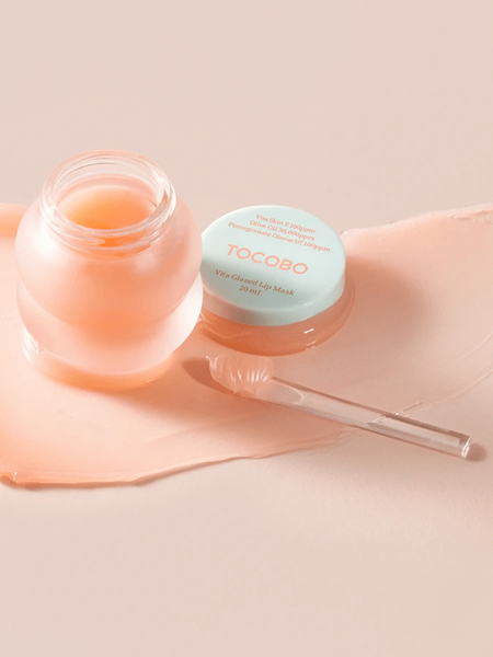 Восстанавливающая ночная маска для губ с антиоксидантами TOCOBO Vita Glazed Lip Mask 6909 фото