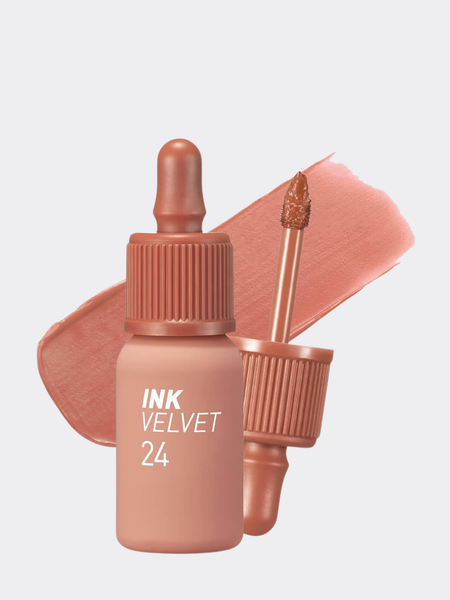 Матовый тинт Peripera Ink Velvet 24 Milky Nude 7606 фото