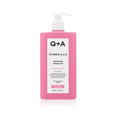 Вітамінізована олія для душу Q+A Vitamin A.C.E Cleansing Shower Oil 250 мл 3219 фото