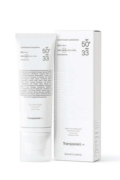 Легкий сонцезахисний крем Transparent Lab Lightweight Sunscreen SPF50+ 100 мл 6404 фото