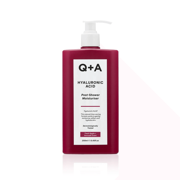 Средство с гиалуроновой кислотой для интенсивного увлажнения тела Q+A Hyaluronic Acid Post-Shower Moisturiser 250 мл 3220 фото