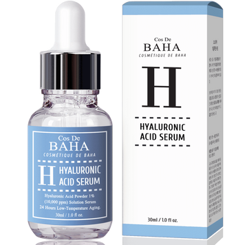 Сыворотка с гиалуроновой кислотой и пантенолом Cos De Baha Hyaluronic Acid B5 (D-Panthenol) Serum 30 мл 3714 фото