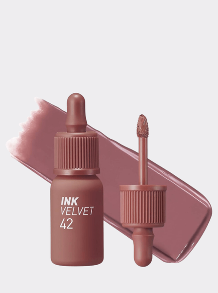 Матовый тинт Peripera Ink Velvet 42 Pinkish Nude 7609 фото