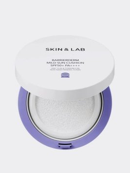 Солнцезащитный кушон с керамидами SKIN&LAB Barrierderm Mild Sun Cushion SPF 50+ PA++++ 15г + 15г 4123 фото