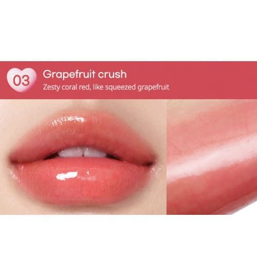 Тающий бальзам в цвете абрикосового джема PERIPERA Heart Jam Glow Lip 7 Apricot Jelly 7610 фото