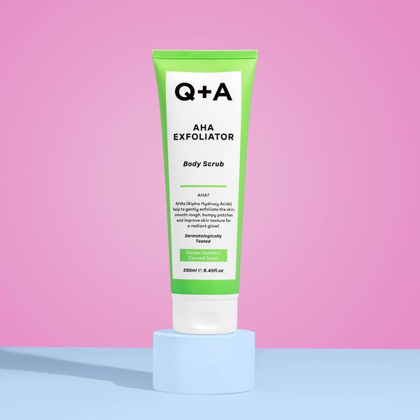 Скраб для тела с AHA кислотами Q+A AHA Exfoliator Body Scrub 250 мл 3223 фото