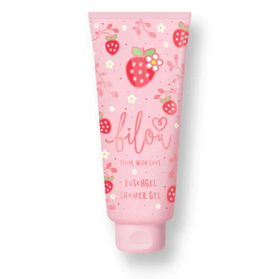 Гель для душу Bilou Sweet Strawberry Shower Gel Свіжозібрана солодка полуниця, 200 мл 08105 фото