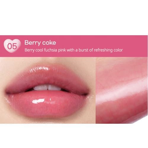 Танучий бальзам у вишневому кольорі PERIPERA Heart Jam Glow Lip 9 Cherry Filling 7611 фото