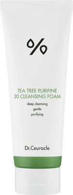 Гель-пінка для вмивання з екстрактом чайного дерева Dr.Ceuracle Tea Tree Purifine 30 Cleansing Foam 150 мл 2810 фото