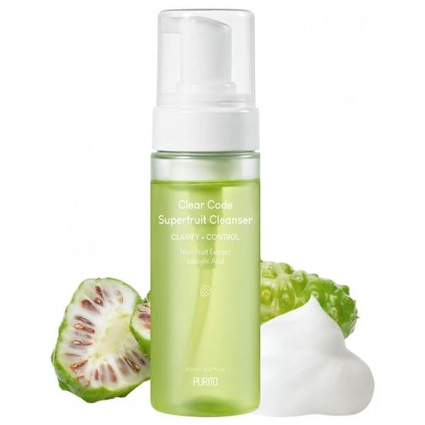 Пенка для глубокой очистки кожи Purito Clear Code Superfruit Cleanser 150 мл 4322 фото