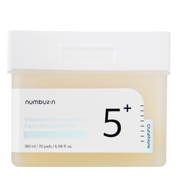 Пэды для лица с ниацинамидом Numbuzin No.5 Vitamin Niacinamide Concentrated Pad 70 шт 9603 фото