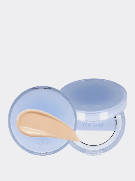 Тональний кушон з вологим фінішем у нюдовому відтінку rom&nd Bare Water Cushion 03 Natural 21 SPF38 PA++++ 6125 фото