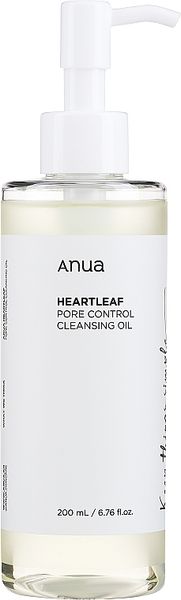 Гідрофільна олія для чутливої шкіри Anua Heartleaf Pore Control Cleansing Oil 200 мл 4804 фото