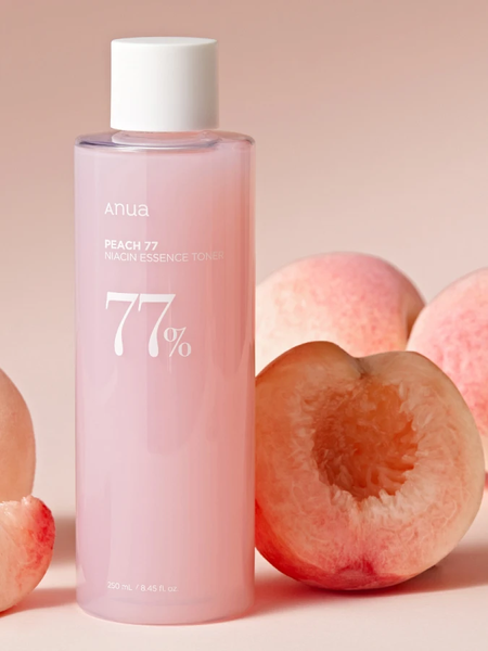 Смягчающий тонер-эссенция с экстрактом персика и ниацинамидом ANUA Peach 77% Niacin Essence Toner 250 мл 4825 фото