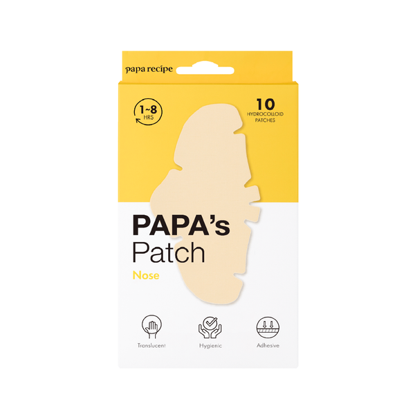 Гідроколоїдні патчі для очищення сальних ниток на носі Papa Recipe Papas Patch Nose 10шт 03097 фото