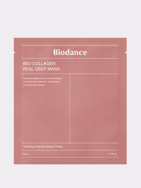 Глибокозволожуюча гідрогелева маска з колагеном та ферментами Biodance Bio-Collagen Real Deep Mask 8301 фото