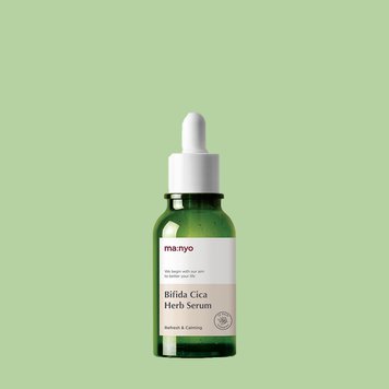 Сыворотка успокаивающая с комплексом центеллы и бифидобактериями Manyo Bifida Cica Herb Serum 50 мл 4510 фото