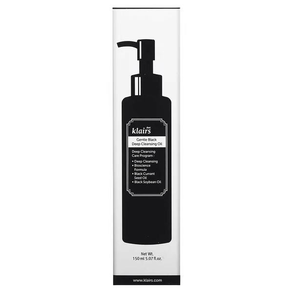 Ніжна чорна олія для глибокого очищення Gentle Black Deep Cleansing Oil 150 мл 3416 фото