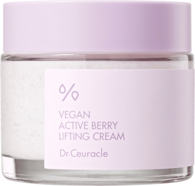 Ліфтинг крем-гель з ресвератролом та екстрактом журавлини Dr.Ceuracle Vegan Active Berry Lifting Cream 75 г 2818 фото