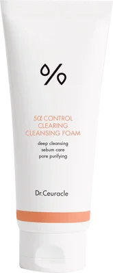 Себорегулююча очищаюча пінка “5-альфа контроль” Dr.Ceuracle 5α Control Clearing Cleansing Foam 200 мл 2831 фото