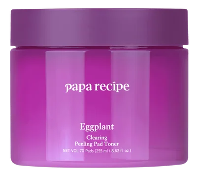 Пілінг-педи з екстрактом баклажана Papa Recipe Eggplant Clearing Peeling Pad Toner 70 шт 03083 фото