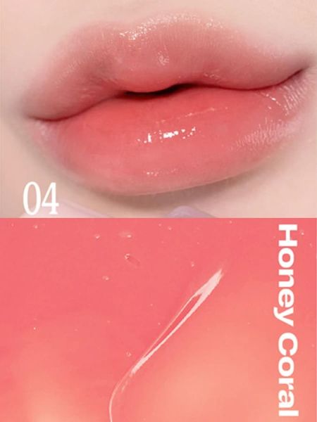 Сияющий бальзам-тинт для губ ALTERNATIVE STEREO Lip Potion Balmy Rose No.4 Honey Coral 8505 фото