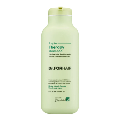 Фітотерапевтичний шампунь для чутливої шкіри голови Dr.FORHAIR Phyto Therapy Shampoo, 300мл 4913 фото