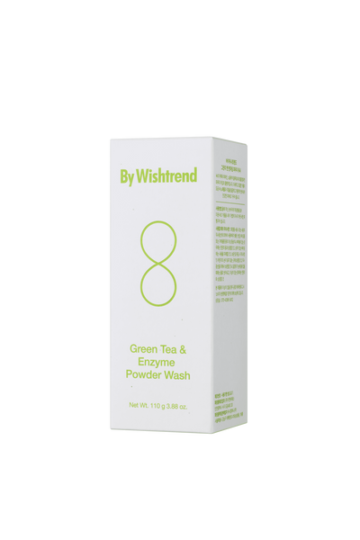 Ензимна пудра з ароматом матчі By Wishtrend Green Tea & Enzyme Powder Wash 110 гр 3509 фото