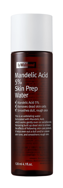 Тонер с миндальной кислотой By Wishtrend Mandelic Acid 5% Skin Prep Water 120 мл 3502 фото