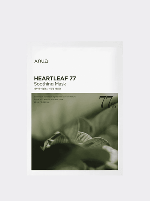 Заспокійлива маска для обличчя з екстрактом хауттюйнії ANUA Heartleaf 77% Soothing Sheet Mask 4813 фото