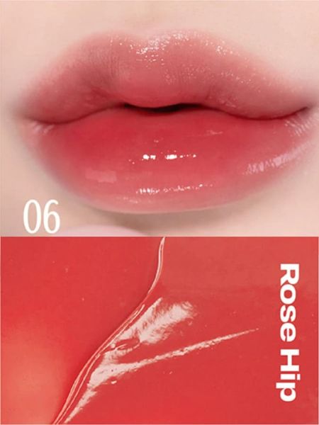 Сяючий бальзам-тінт для губ ALTERNATIVE STEREO Lip Potion Balmy Rose No.6 Rose Hip 8507 фото