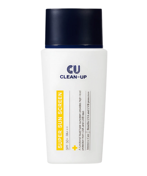 Солнцезащитная эмульсия CUSKIN Clean-Up Super Screen SPF 50+ PA+++ 50 мл 5912 фото