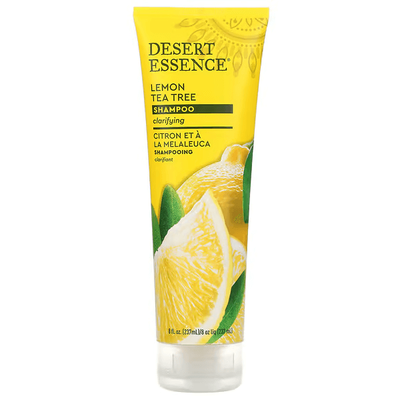 Шампунь для волосся Desert Essence Lemon Tea Tree Shampoo Лимон і чайне дерево, 237 мл 1502 фото