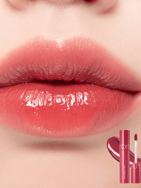 Сочный глянцевый тинт для губ с фруктовым оттенком инжира rom&nd Juicy Lasting Tint 06 FigFig 6104 фото