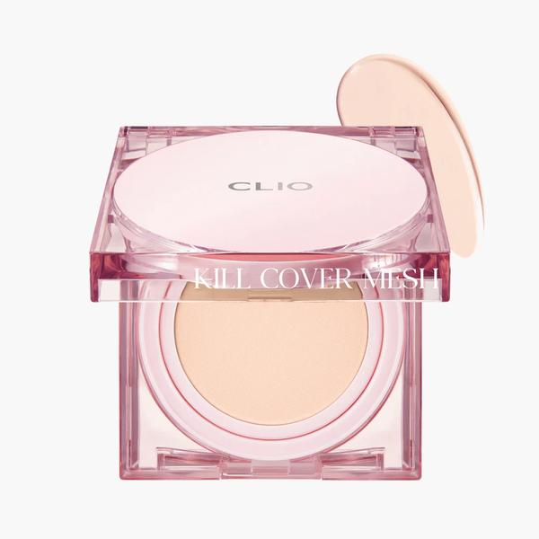 Сияющий тональный кушон + пополнение CLIO Kill Cover Mesh Glow Cushion - 2 Lingerie - 30g 5815 фото